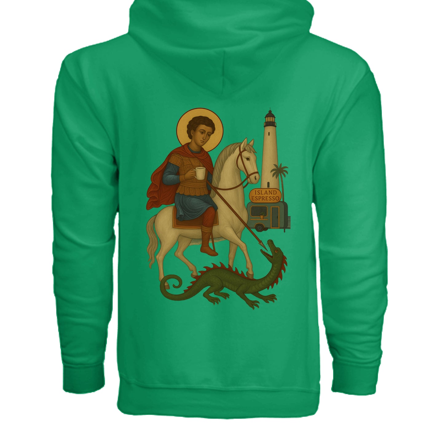 IRISH GREEN - BACK