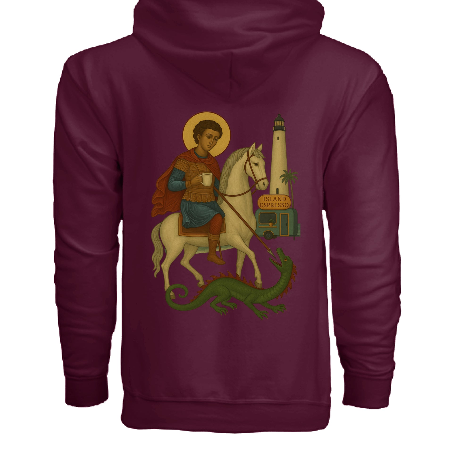 MAROON - BACK