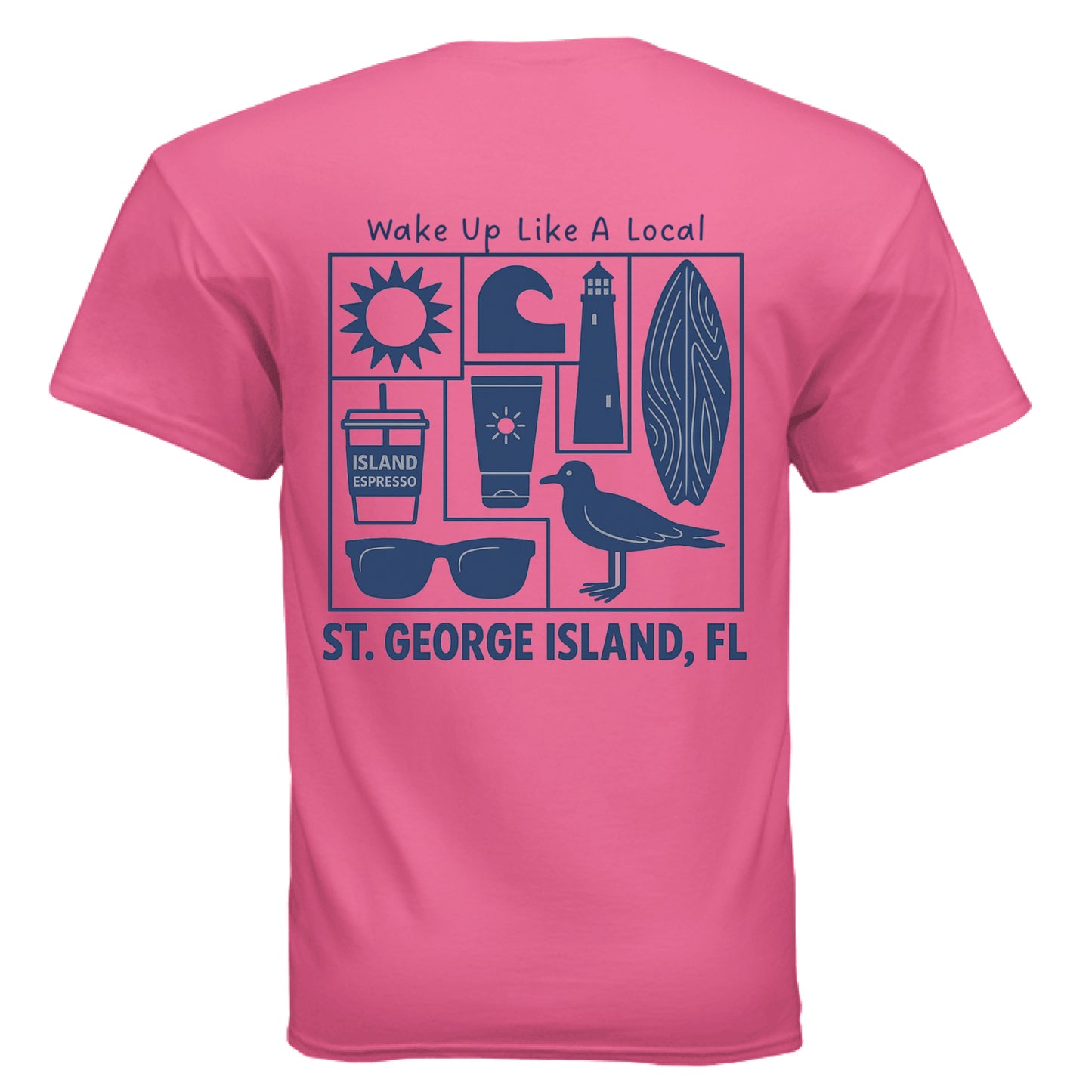 SAFETY PINK - BACK